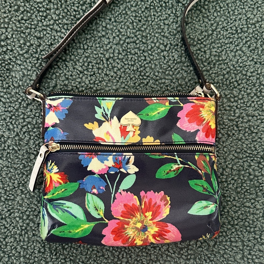Kate Spade Floral Crossbody Bag - Picture 2 of 7